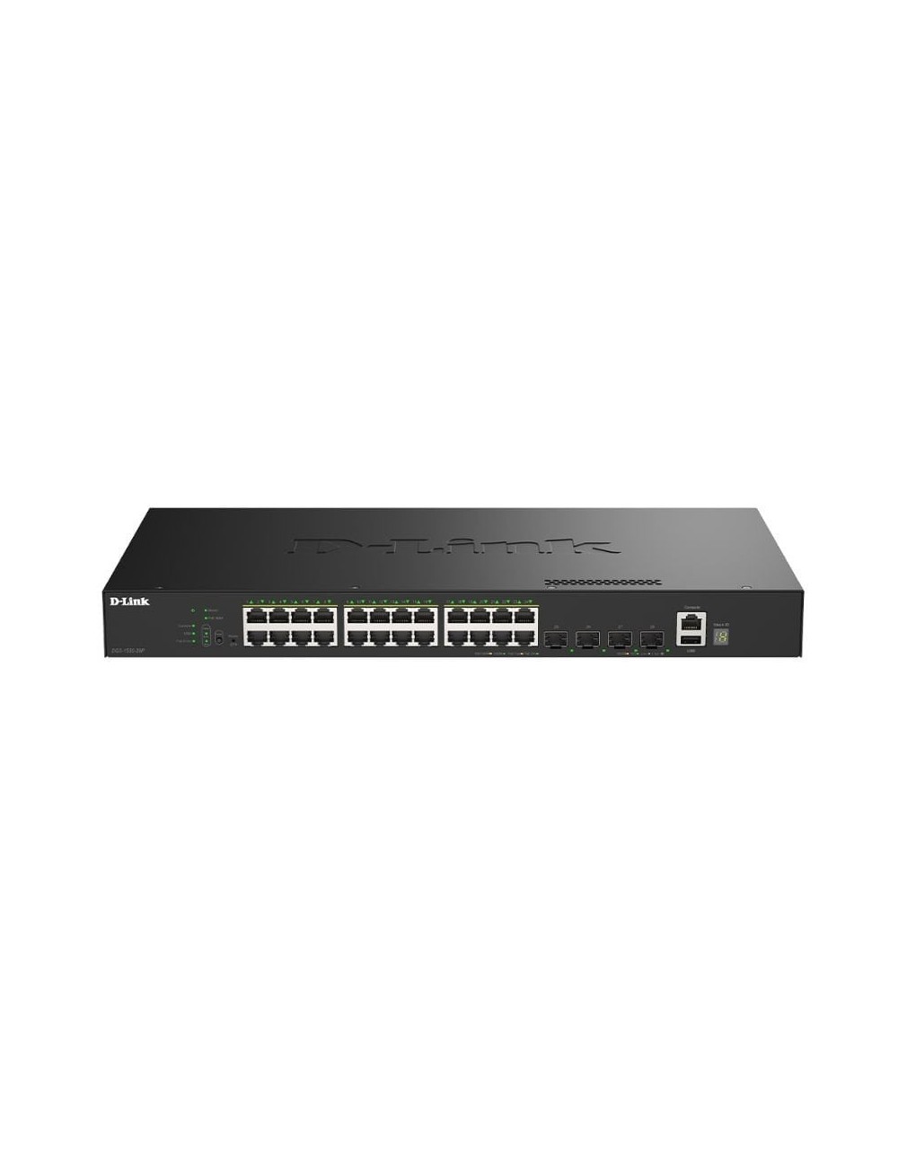 Switch Gestionable D-Link DGS-1530-28P/E 24 Puertos/ RJ-45 10/100/1000/ PoE/ SFP