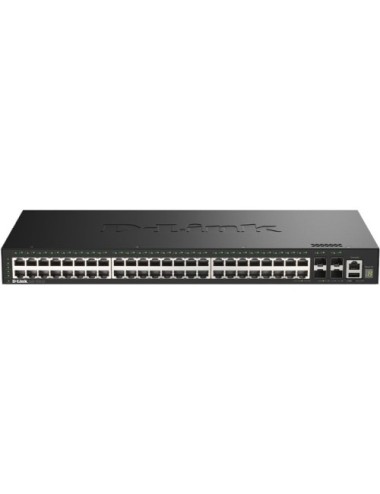 Switch Gestionable D-Link DGS-1530-52/E 48 Puertos/ RJ-45 10Gbps/ SFP/ PoE