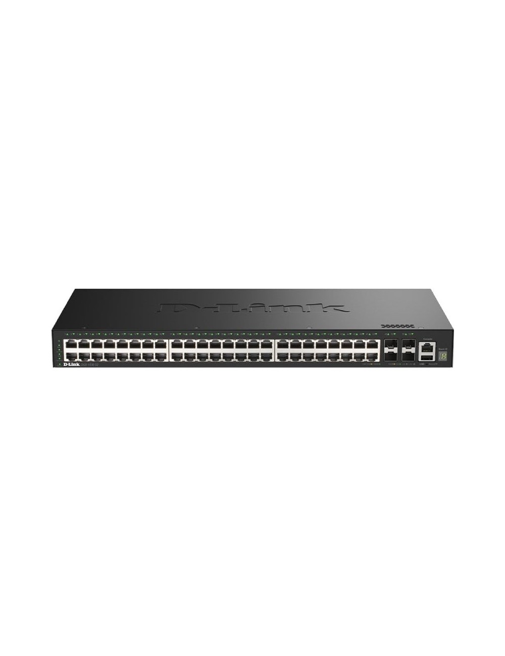 Switch Gestionable D-Link DGS-1530-52/E 48 Puertos/ RJ-45 10Gbps/ SFP/ PoE