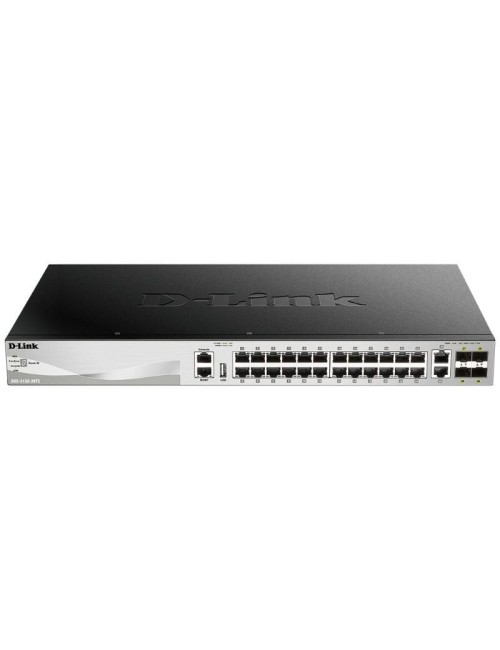 Switch Gestionable D-Link DGS-3130-30TS/E 24 Puertos/ RJ-45 10/100/1000/ SFP