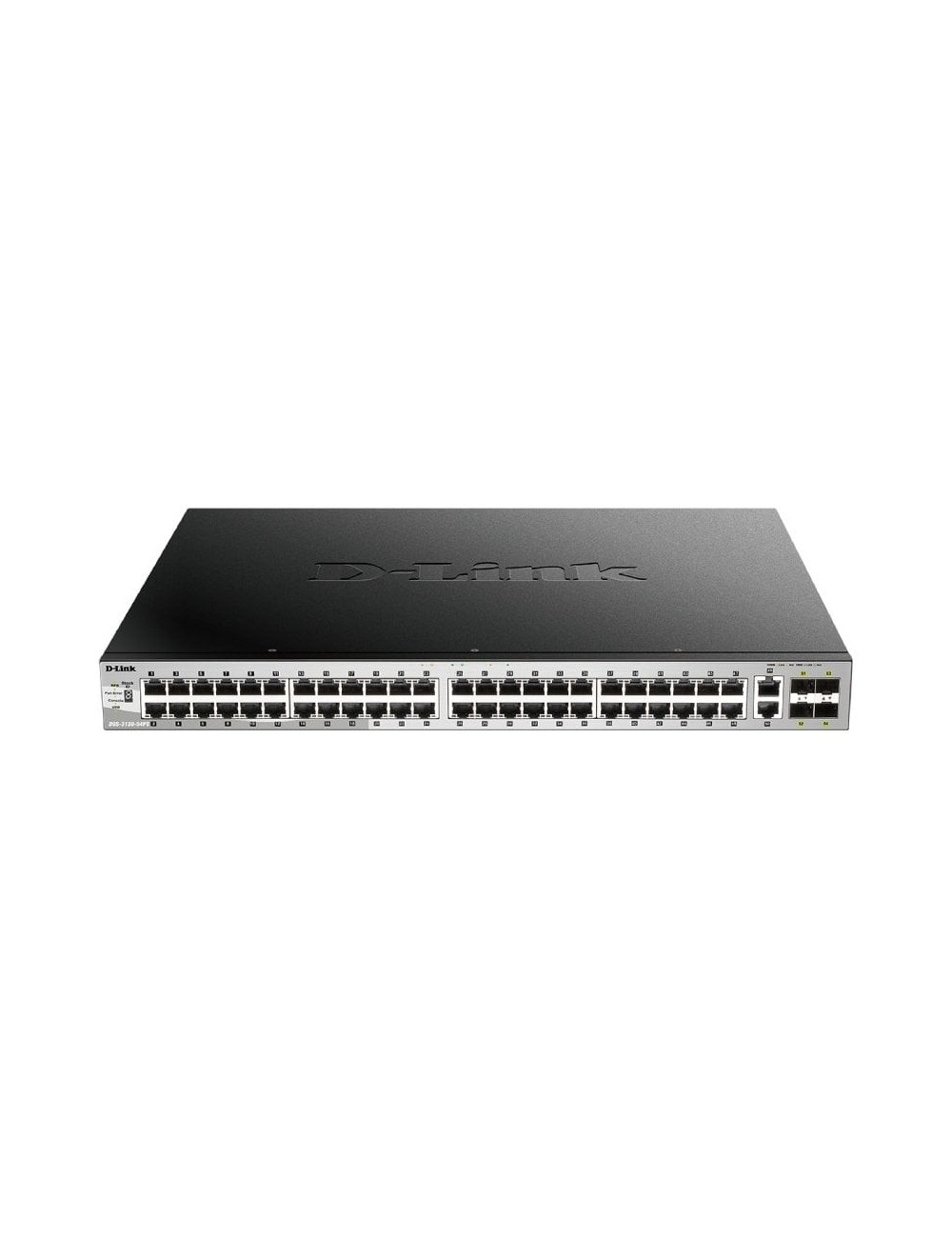 Switch Gestionable D-Link DGS-3130-54PS/E 50 Puertos/ RJ-45 10/100/1000/ SFP/ PoE