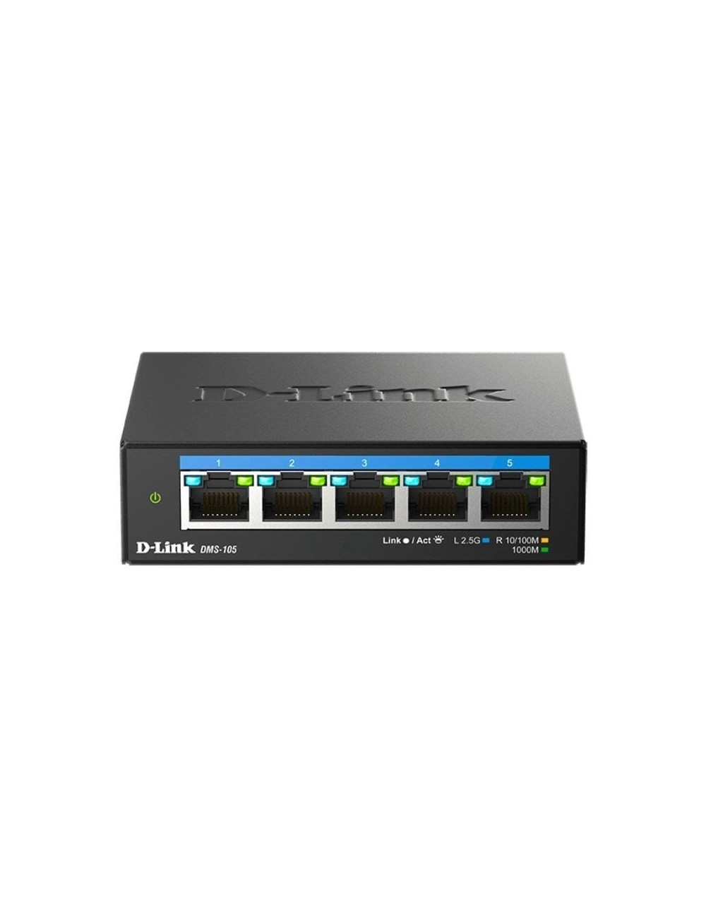 Switch D-Link DMS-105 5 Puertos/ RJ-45 10/100/1000