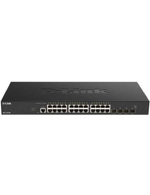 Switch Gestionable D-Link DXS-1210-28T 28 Puertos/ RJ-45 10/100/1000/ SFP