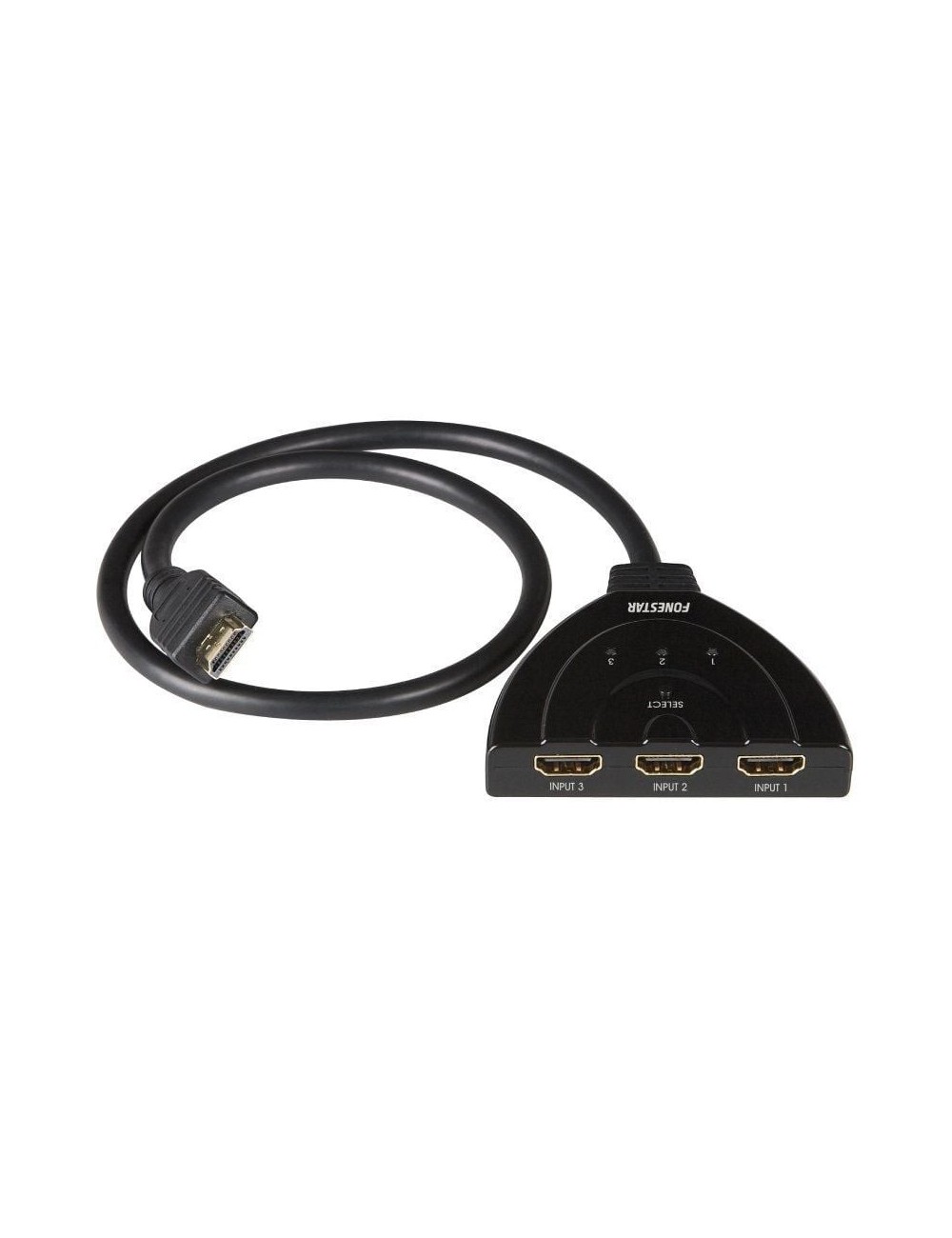 Splitter HDMI 3 en 1 Fonestar FO-373/ 3xHDMI