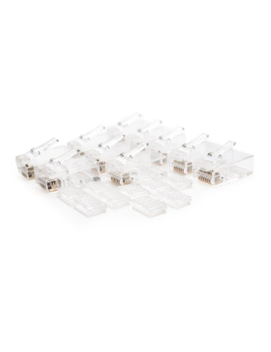 Conector RJ45 Nanocable 10.21.0201/ Cat.6/ 10 uds