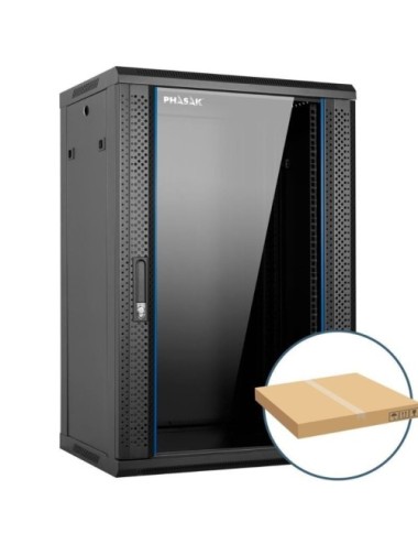 Armario Rack Mural Desmontado Phasak PHO 2220D/ 19'/ Altura 20U