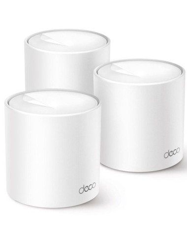 Sistema Mesh TP-Link Deco X10 1500Mbps/ 2.4GHz 5GHz/ Pack de 3