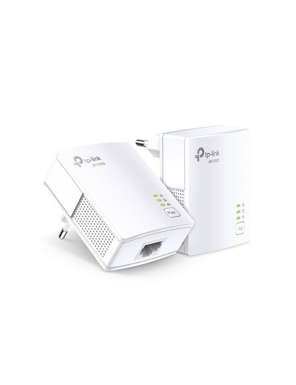 Adaptador Powerline TP-Link TL-PA7017Kit 1000Mbps/ Alcance 300m/ Pack de 2