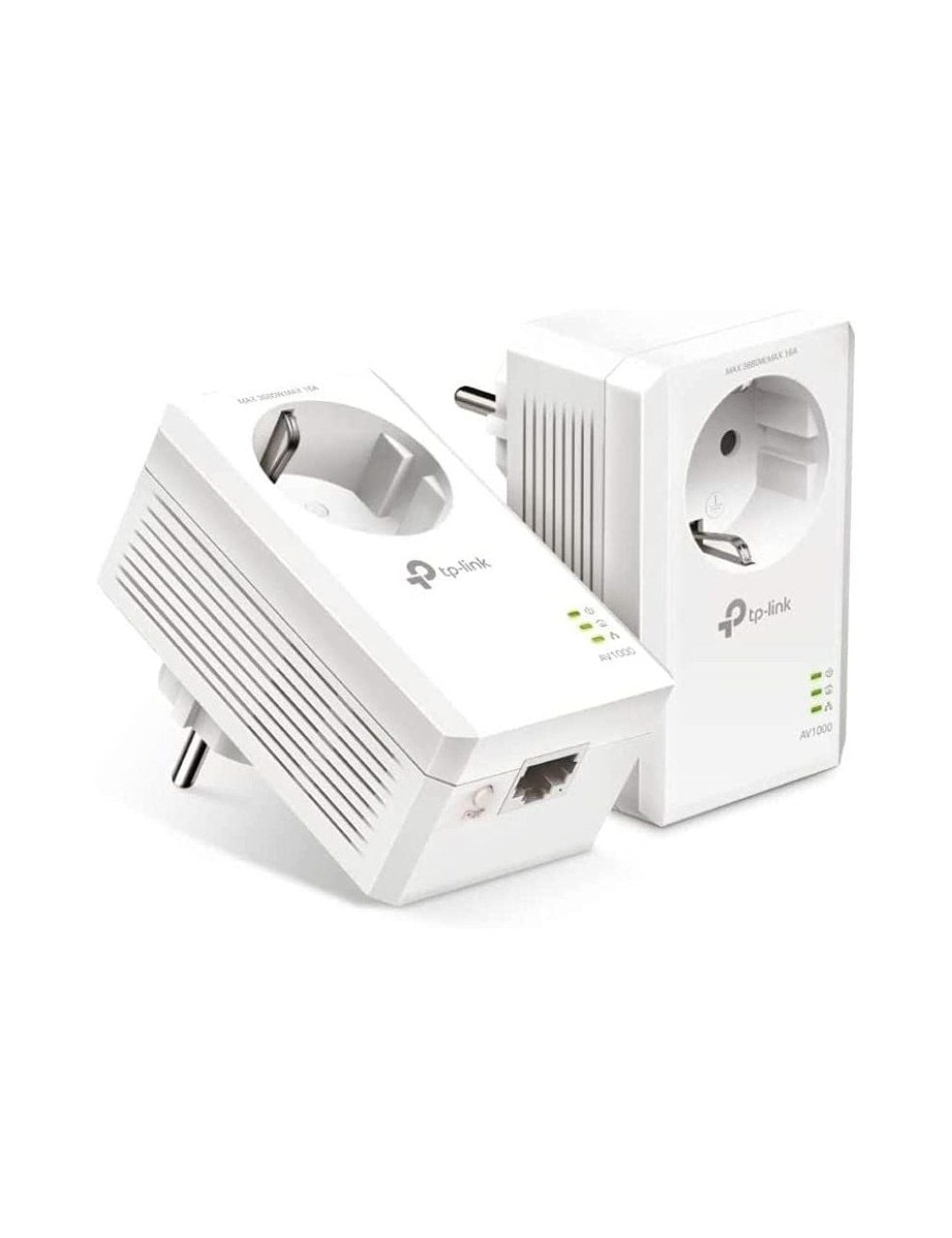 Adaptador Powerline TP-Link TL-PA7017P KIT AV1000 1000Mbps/ Alcance 300m/ Pack de 2
