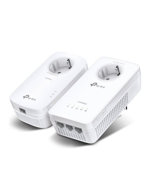 Adaptador Powerline TP-Link TL-WPA8631P 1300Mbps/ Alcance 300m/ Pack de 2