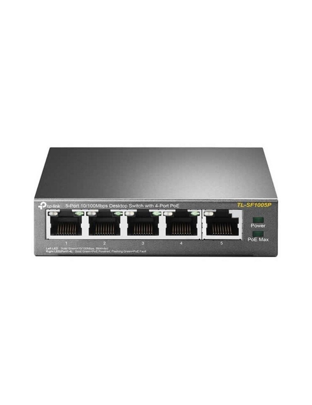 Switch TP-Link TL-SF1005P 5 Puertos/ RJ-45 10/100 PoE