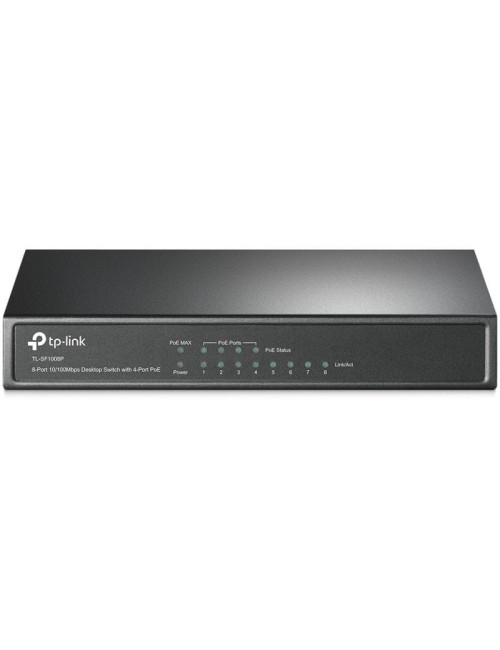 Switch TP-Link SF1008P 8 Puertos/ RJ-45 10/100 PoE