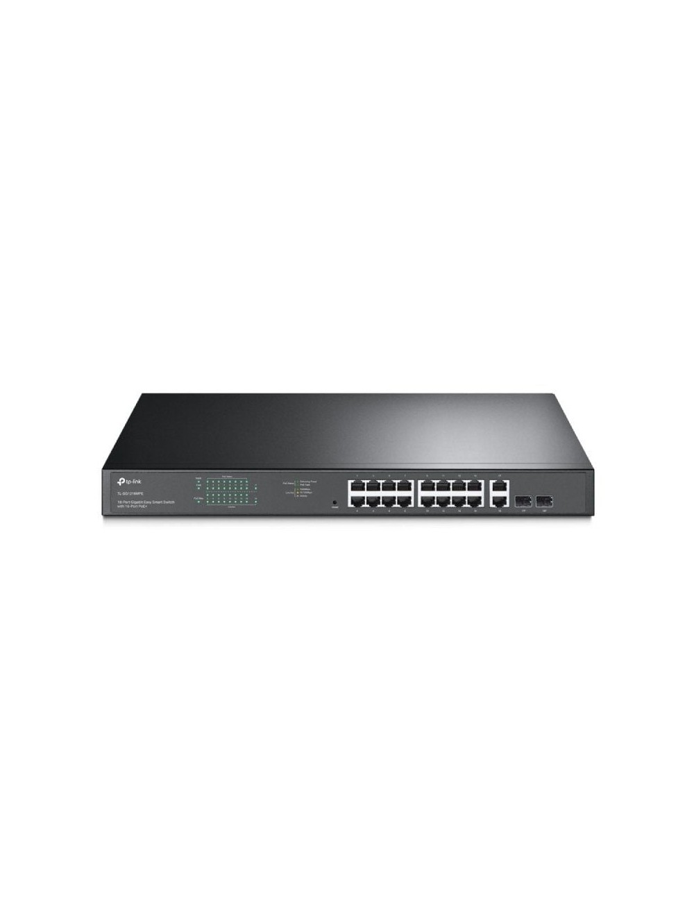 Switch TP-Link Easy Smart TL-SG1218MPE 20 Puertos/ RJ-45 10/100/1000 PoE+/SFP