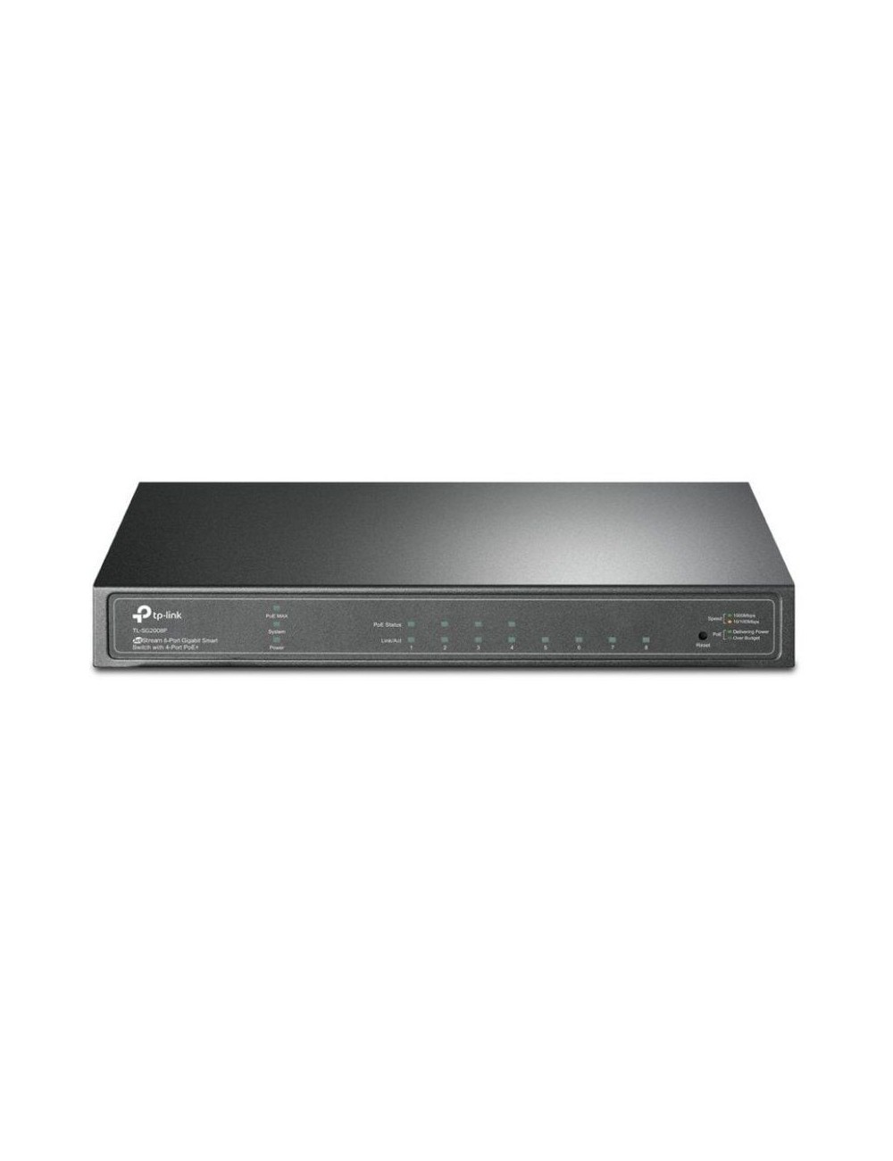 Switch Gestionable TP-Link Omada TL-SG2008P 8 Puertos/ RJ-45 10/100/1000/ PoE
