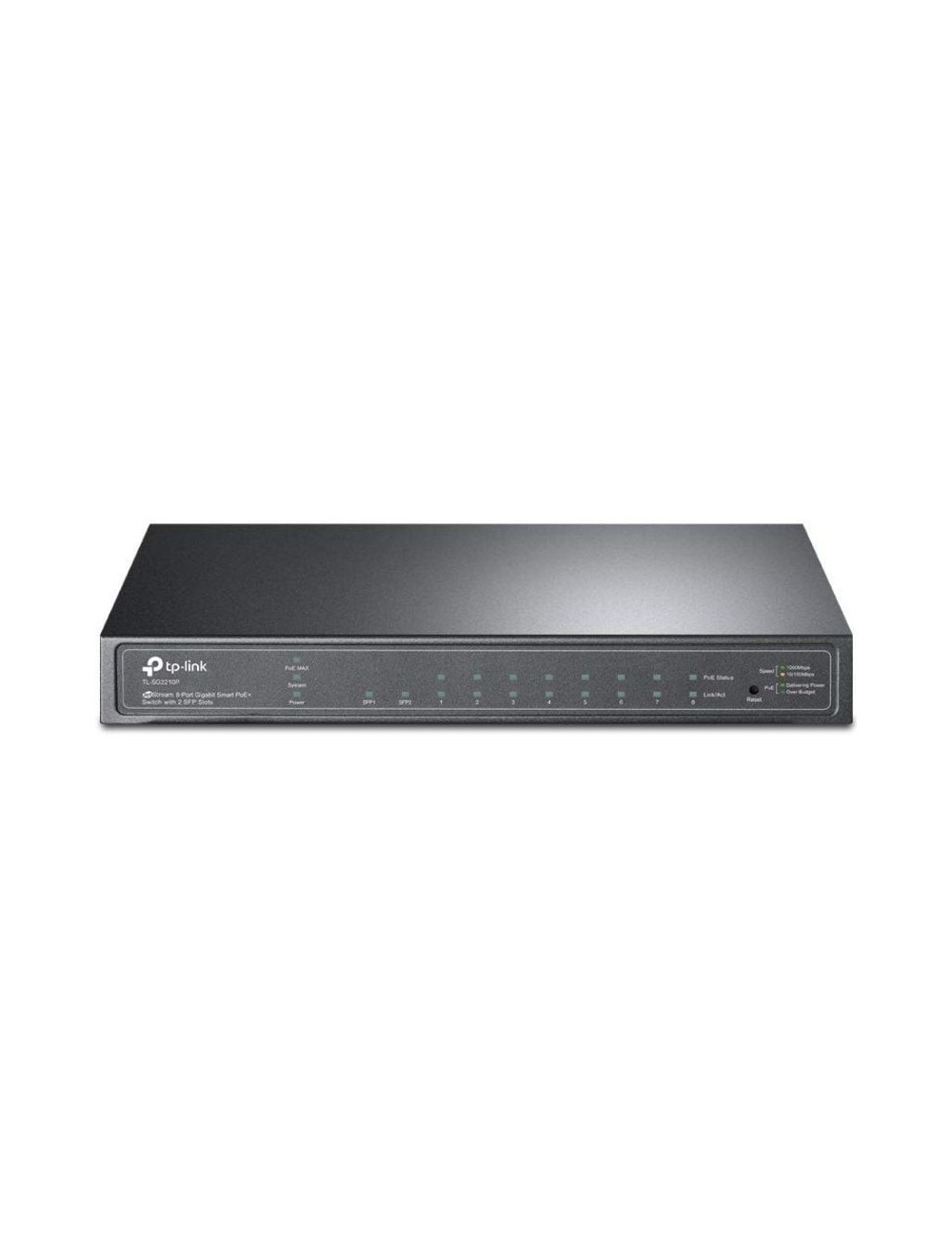 Switch TP-Link Smart Gigabit TL-SG2210P 10 Puertos/ RJ-45 10/100/1000 PoE/ SFP