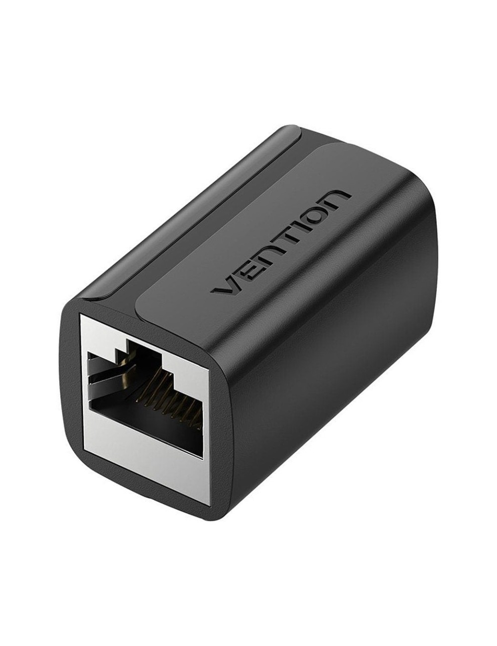 Adaptador Conector Vention RJ45 IPWB0 Cat.7 FTP/ RJ45 Hembra - RJ45 Hembra/ Negro