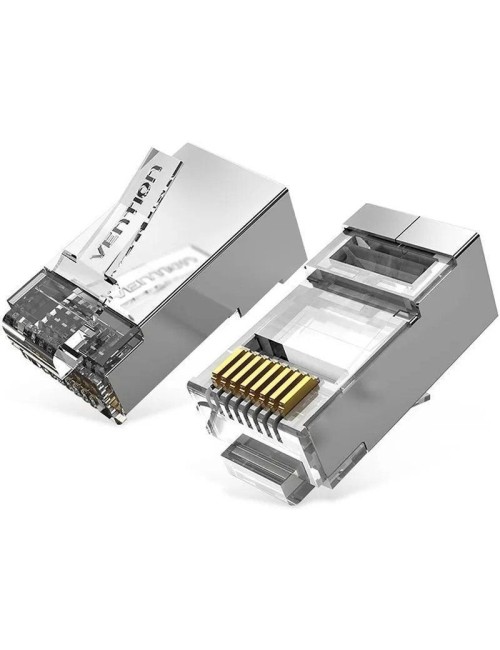 Conector RJ45 IDFR0-10/ Cat.6A FTP/ 10 uds