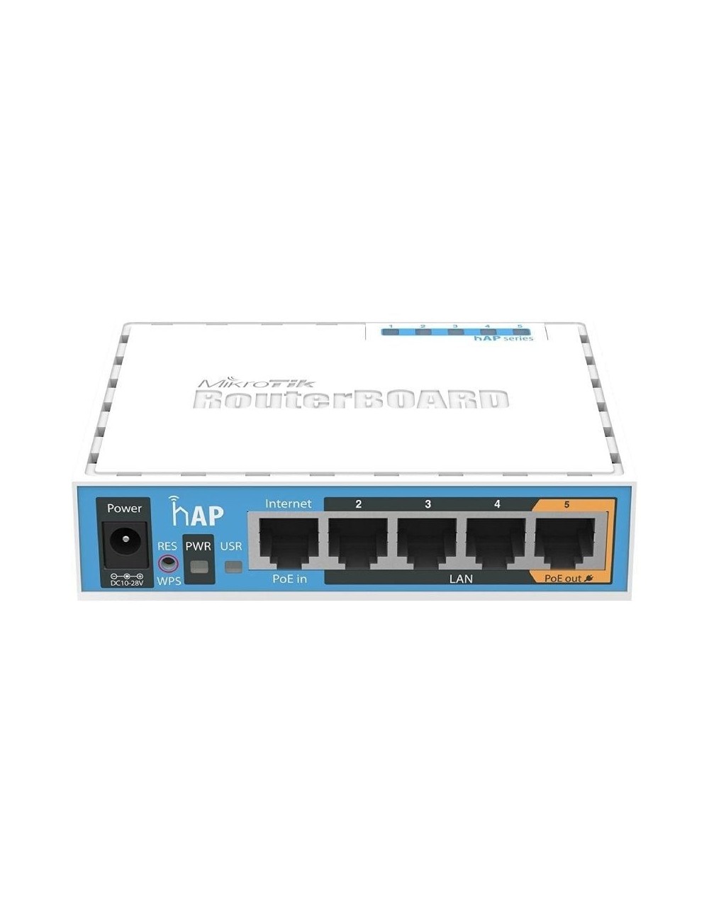 Switch Mikrotik RB951Ui-2nD 5 Puertos/ RJ45 10/100/ PoE
