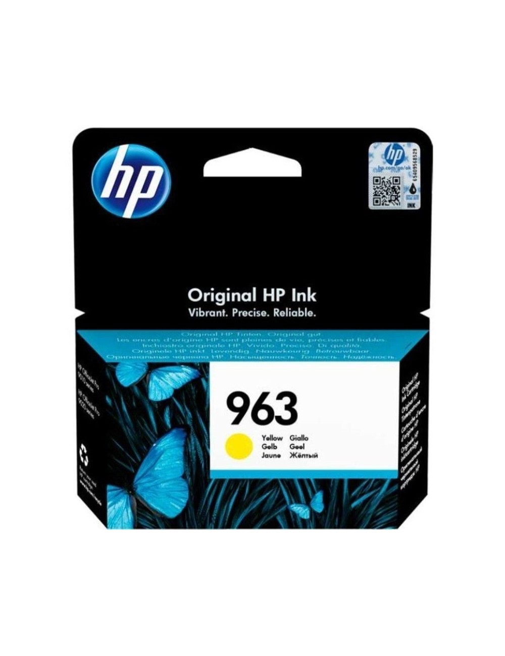 Cartucho de Tinta Original HP nº963/ Amarillo