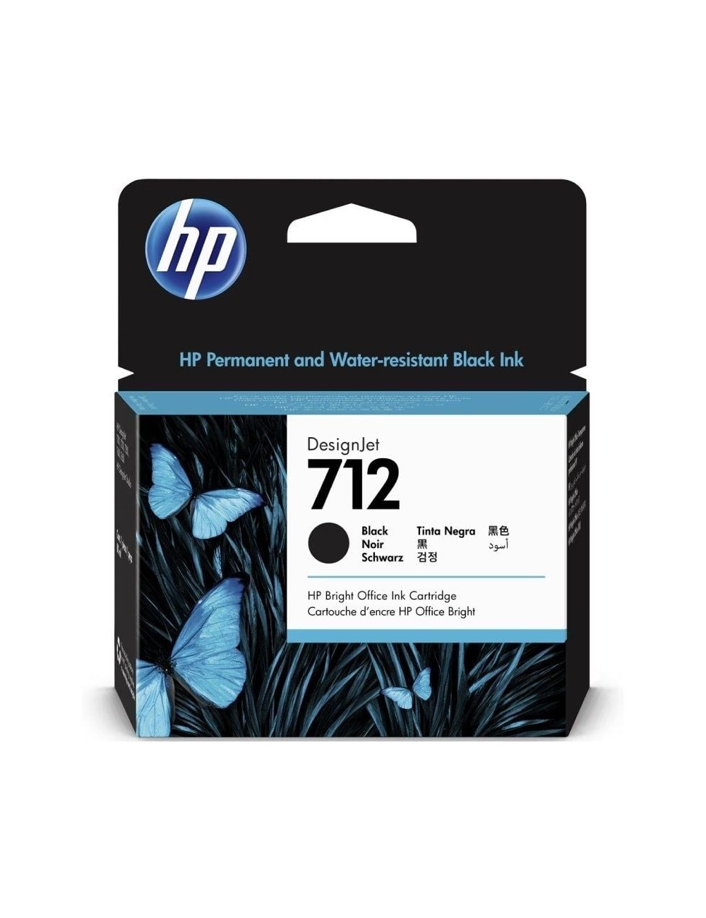 Cartucho de Tinta Original HP nº712/ Negro