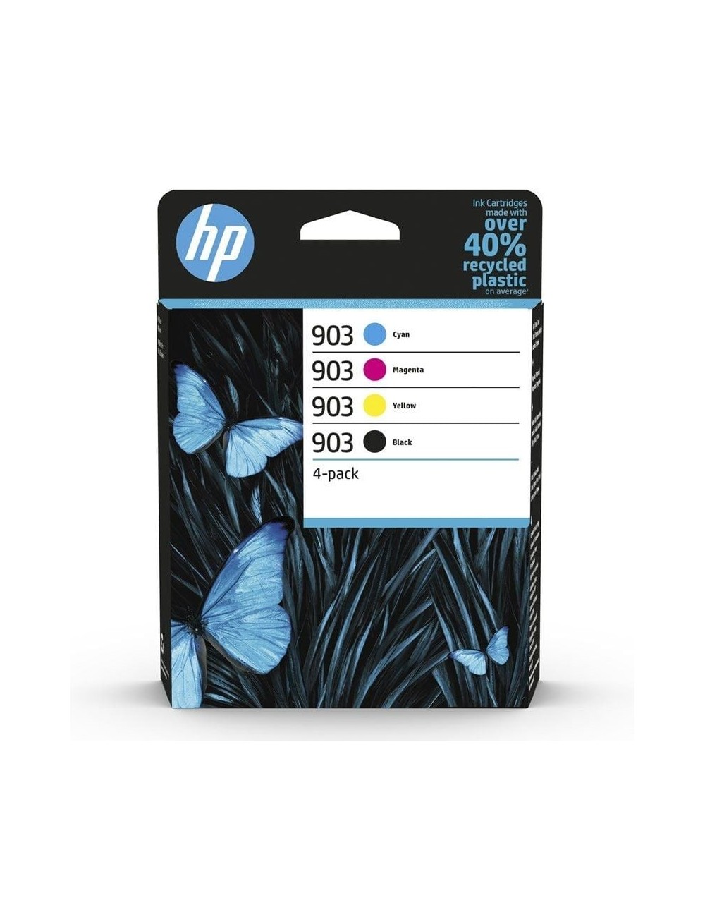 Cartucho de Tinta Original HP nº903 Multipack/ Negro/ Magenta/ Cian/ Amarillo