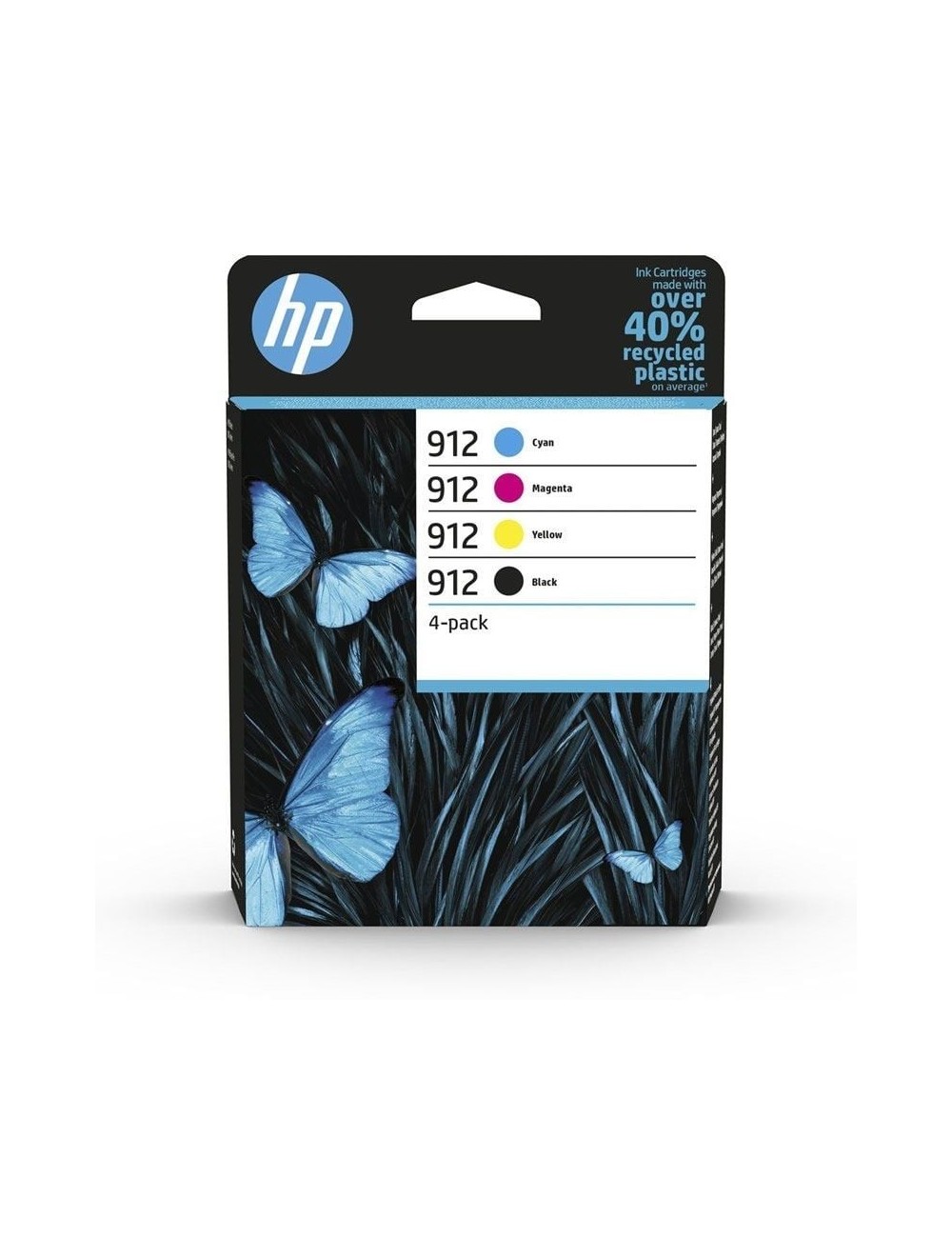 Cartucho de Tinta Original HP nº912 Multipack/ Negro/ Magenta/ Cian/ Amarillo