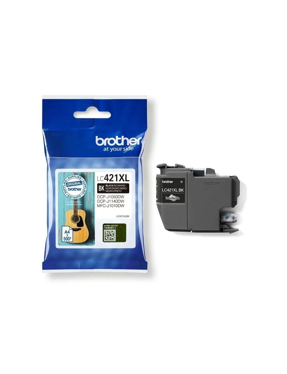 Cartucho de Tinta Original Brother LC421XL Alta Capacidad/ Negro