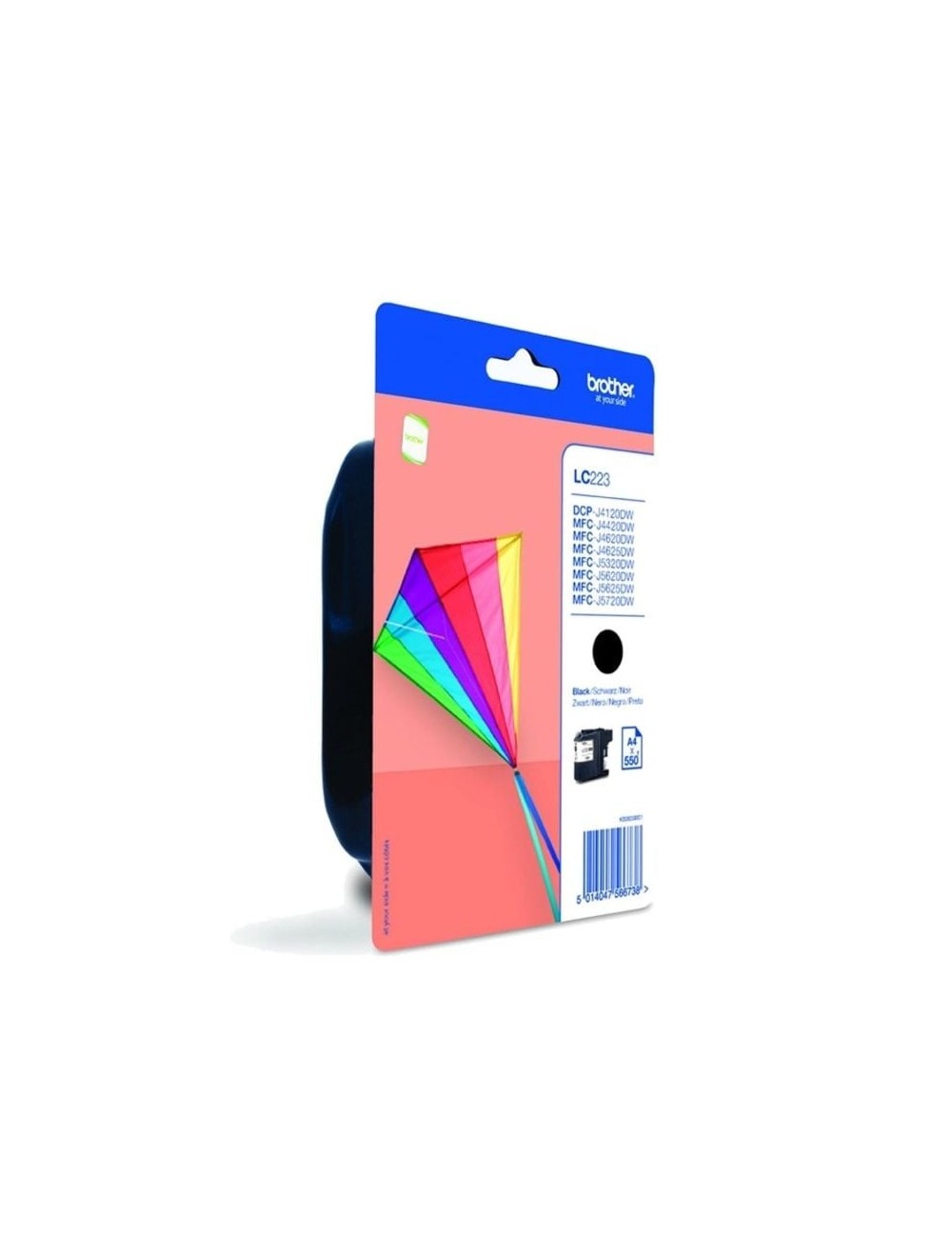 Cartucho de Tinta Original Brother LC-223BKBP/ Negro