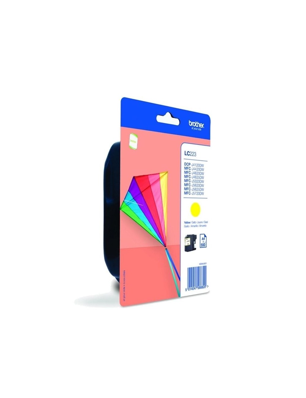 Cartucho de Tinta Original Brother LC-223YBP/ Amarillo