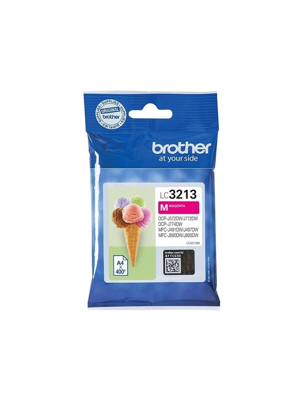 Cartucho de Tinta Original Brother LC-3213M/ Magenta