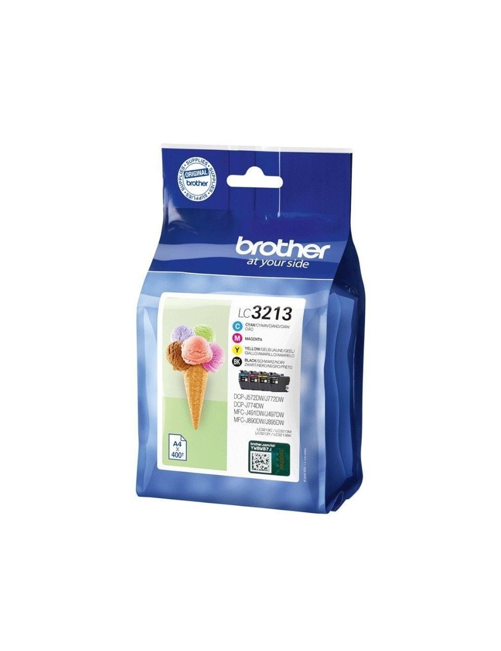 Cartucho de Tinta Original Brother LC-3213VAL Multipack/ Cian/ Magenta/ Amarillo/ Negro