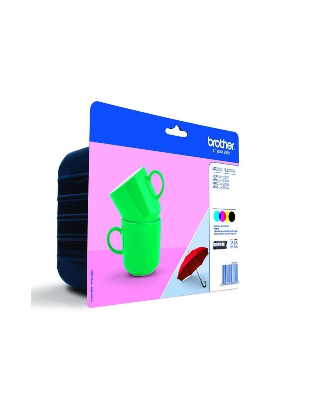 Cartucho de Tinta Original Brother LC-227XL Alta Capacidad Multipack/ Cian/ Magenta/ Amarillo/ Negro