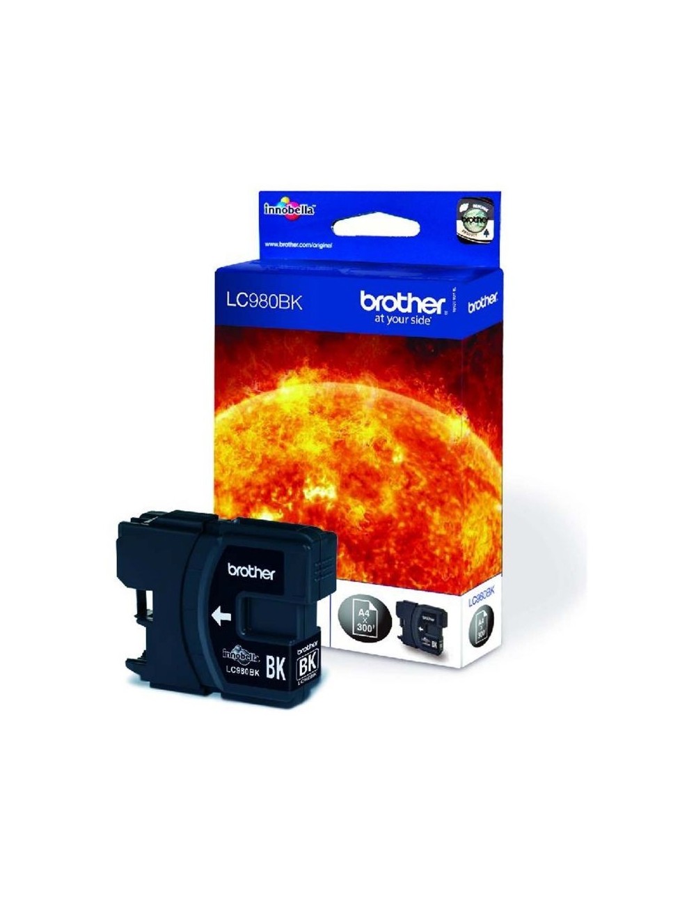 Cartucho de Tinta Original Brother LC-980/ Negro