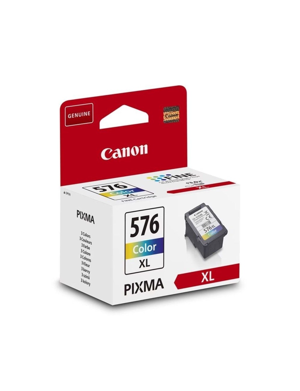 Cartucho de Tinta Original Canon CL-576XL Alta Capacidad/ Tricolor