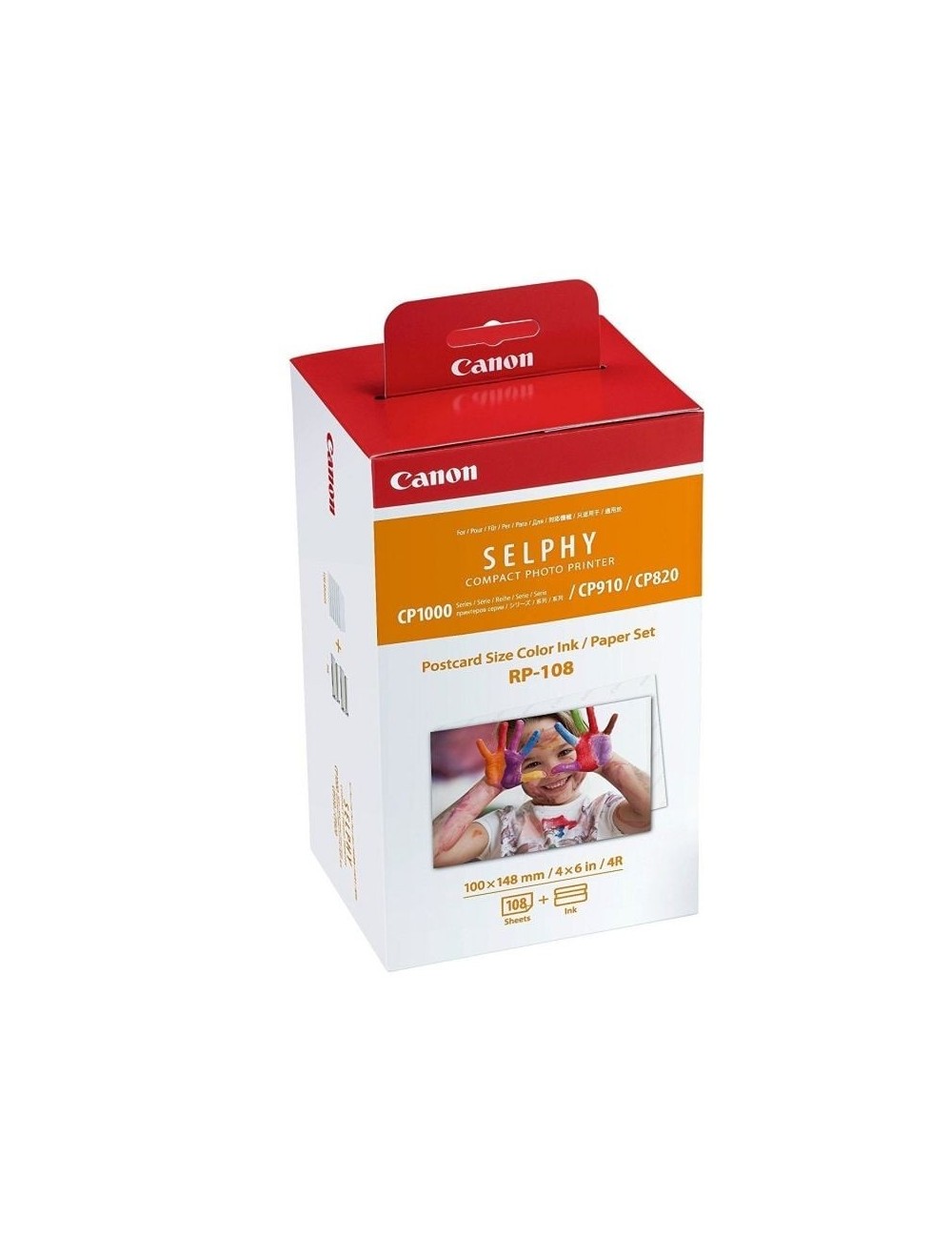 Cartucho de Tinta Original Canon RP-108 Multipack/ Tricolor + Papel Fotográfico