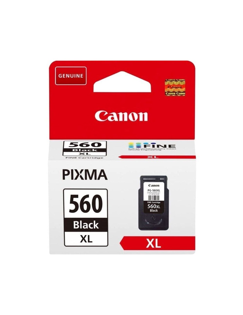 Cartucho de Tinta Original Canon PG-560XL Alta Capacidad/ Negro