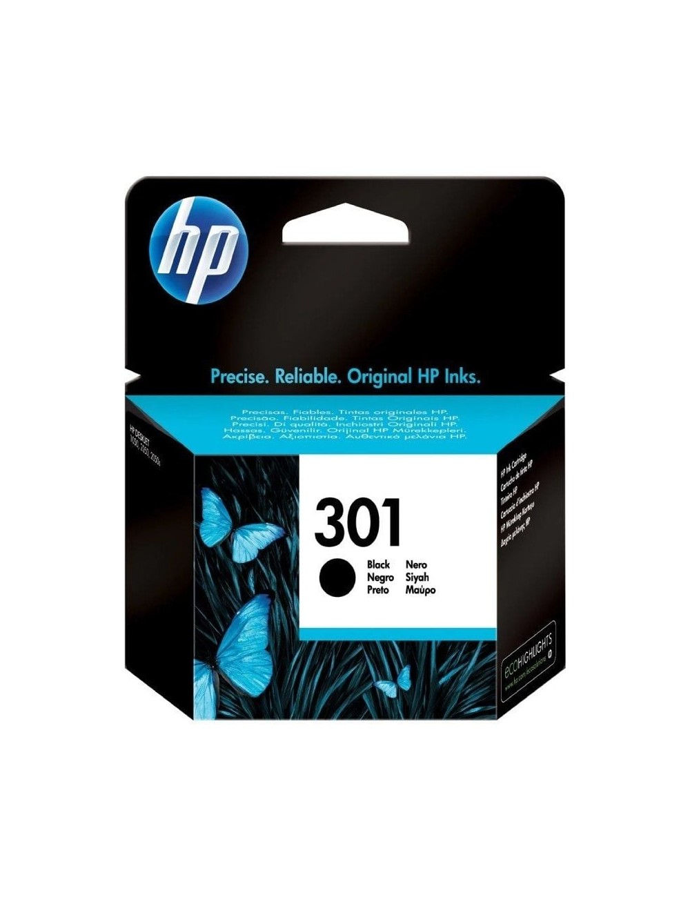 Cartucho de Tinta Original HP nº301/ Negro