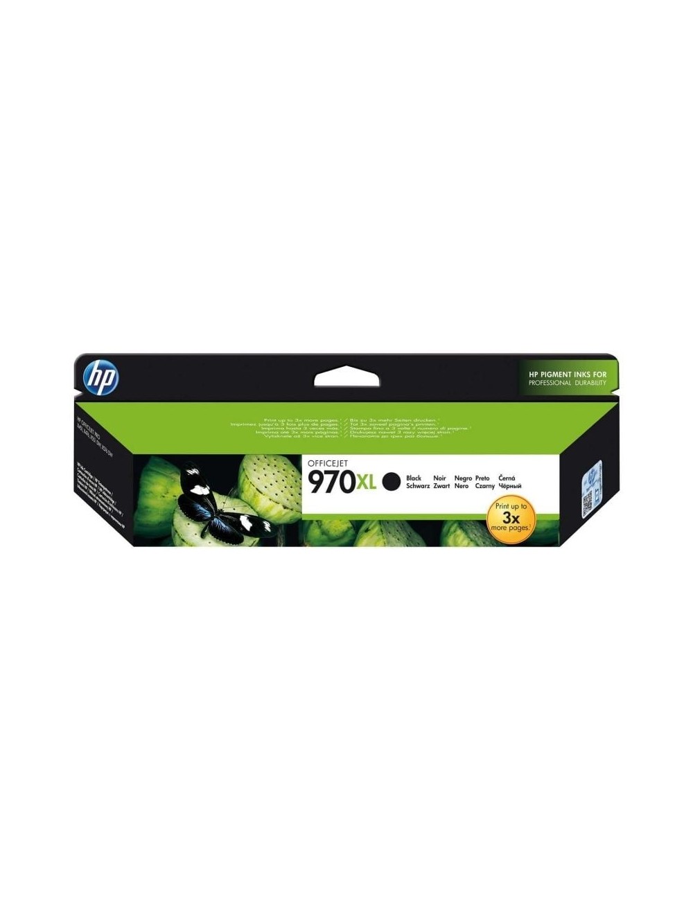 Cartucho de Tinta Original HP nº970 XL Alta Capacidad/ Negro
