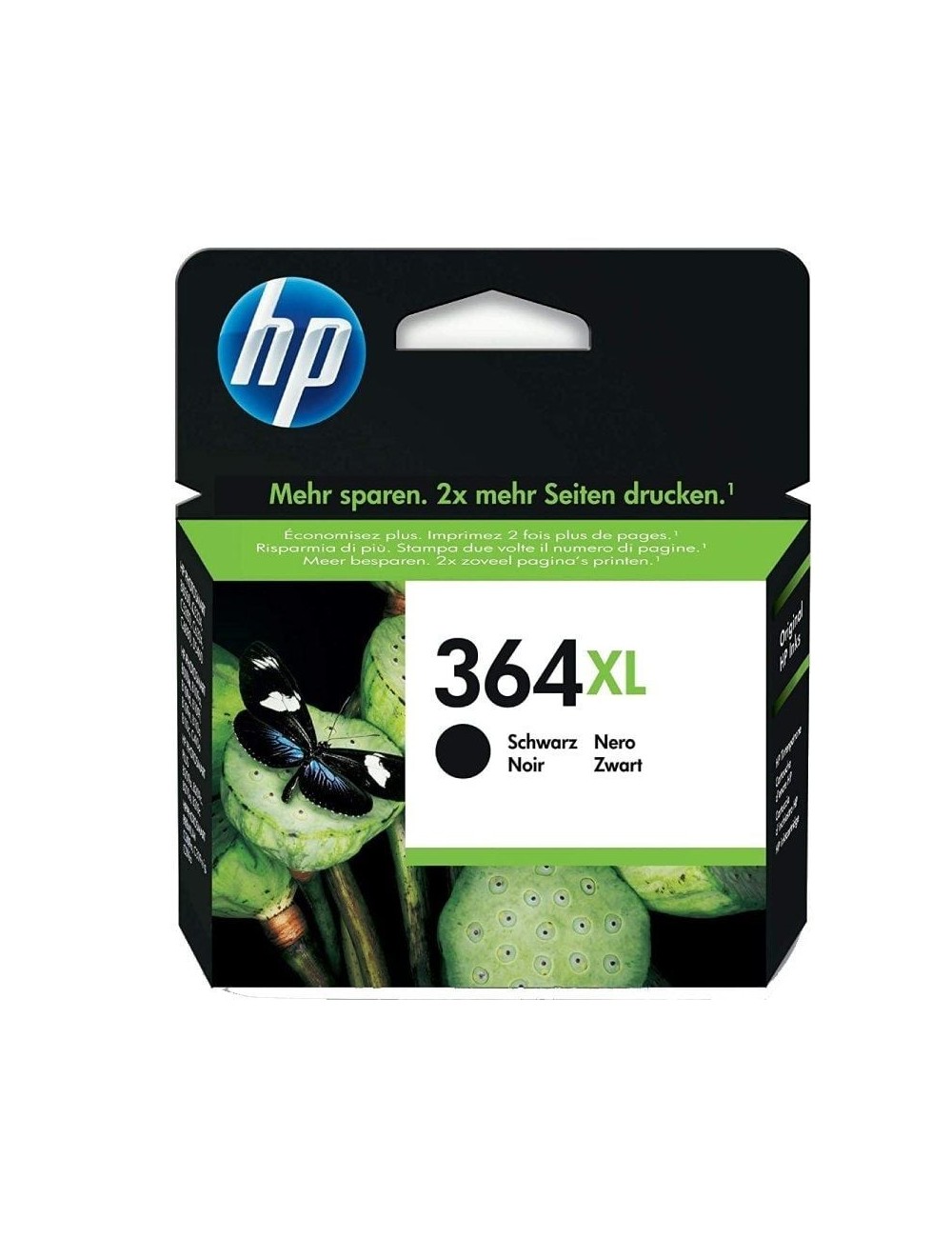 Cartucho de Tinta Original HP nº364 XL Alta Capacidad/ Negro