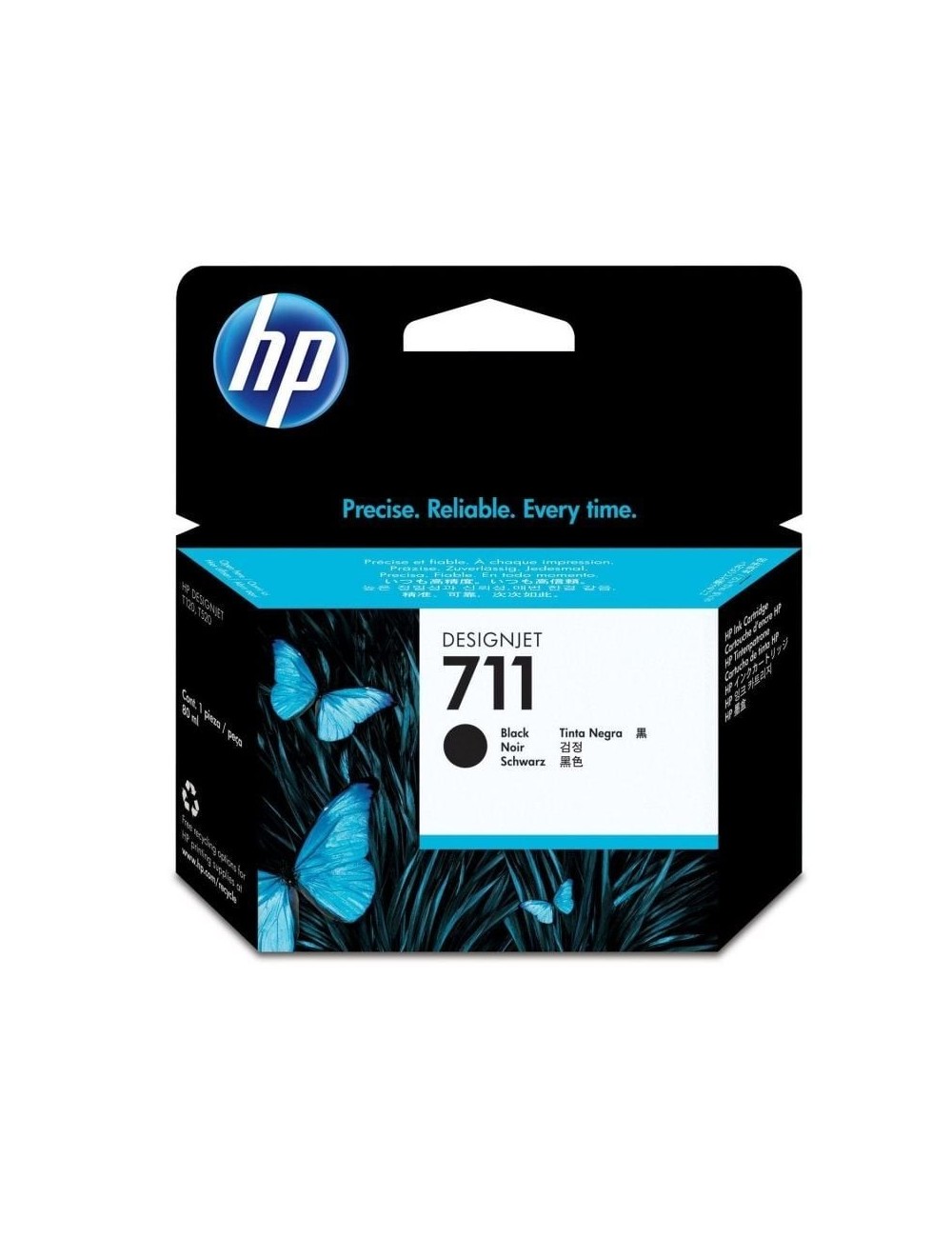 Cartucho de Tinta Original HP nº711/ Negro