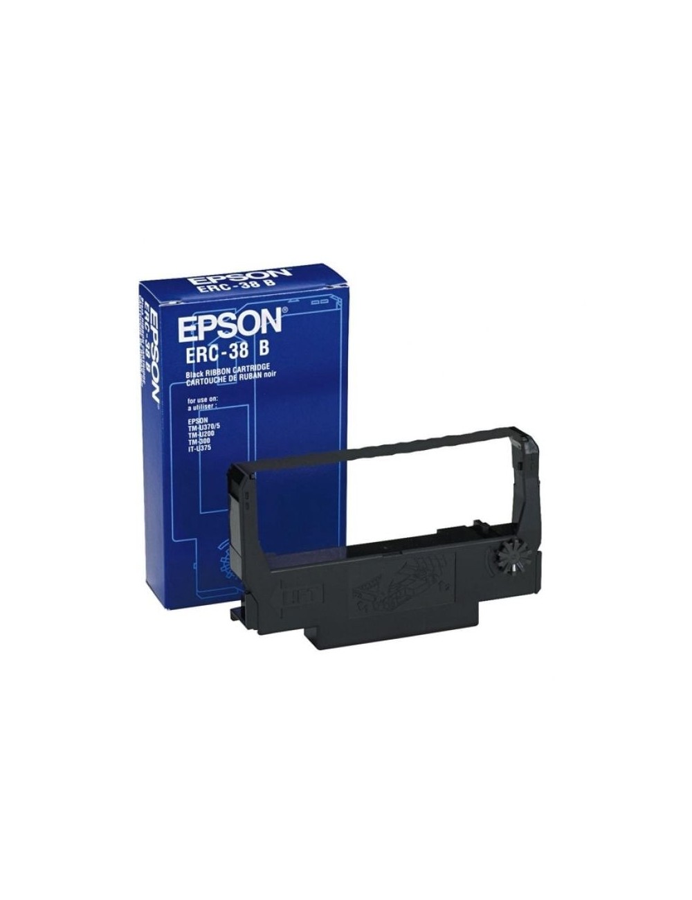 Cinta Matricial Epson ERC-38/ Negra