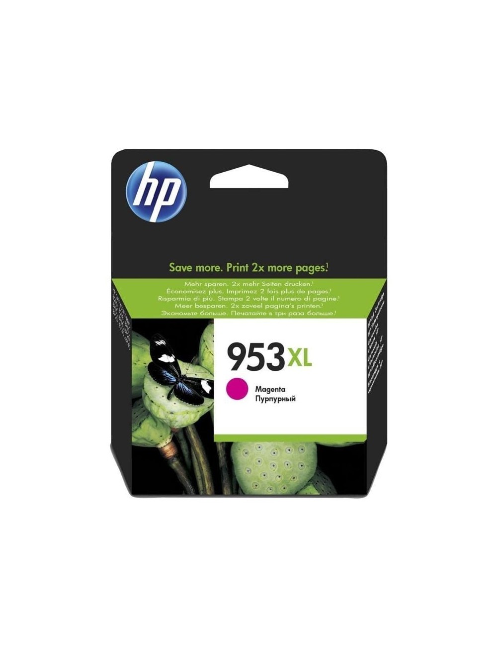 Cartucho de Tinta Original HP nº953 XL Alta Capacidad/ Magenta