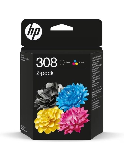 Cartucho de Tinta Original HP nº308 Multipack/ Negro + Tricolor