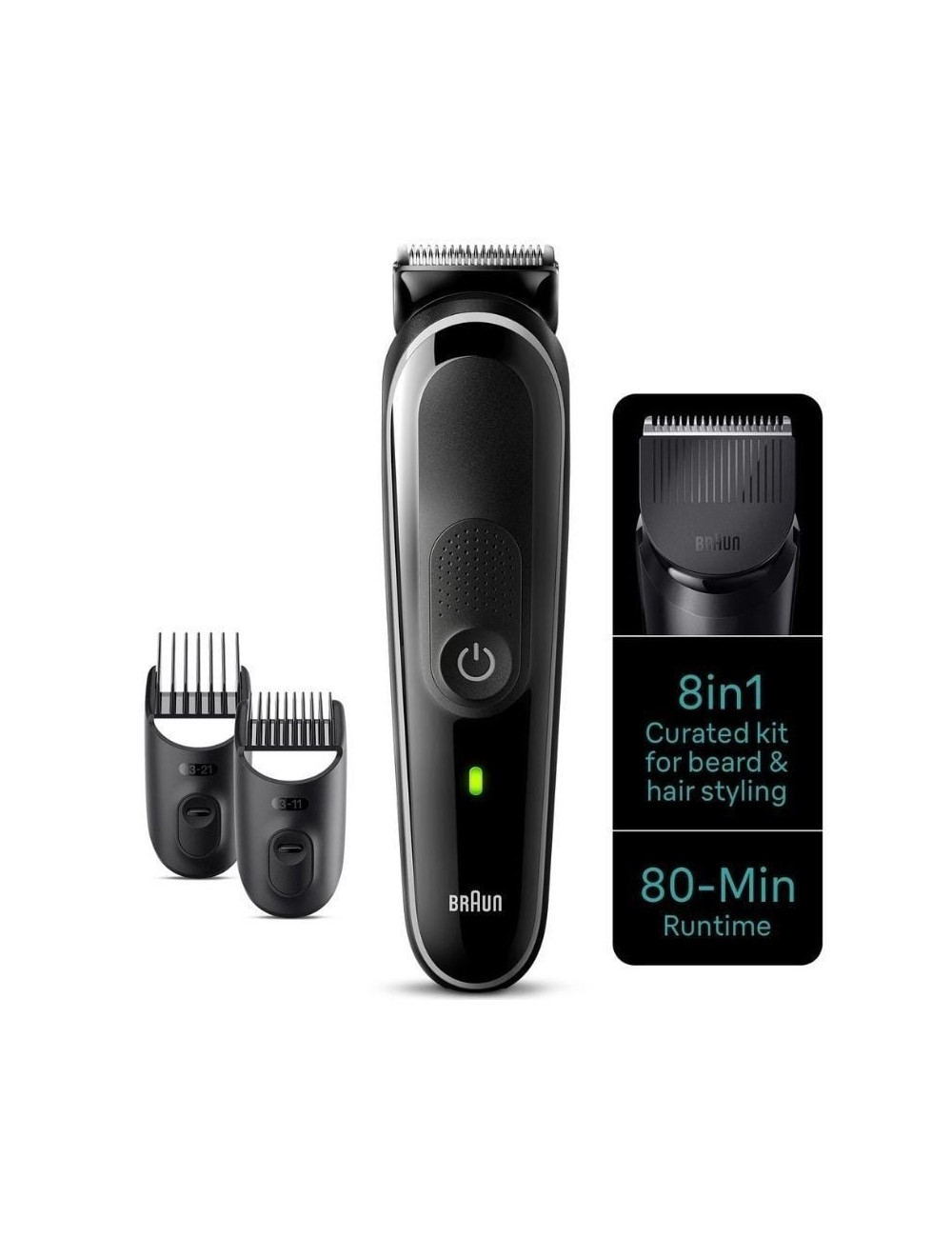 Recortadora Braun All in One Style Kit Series 3 MGK3440/ con Batería/ 8 Accesorios