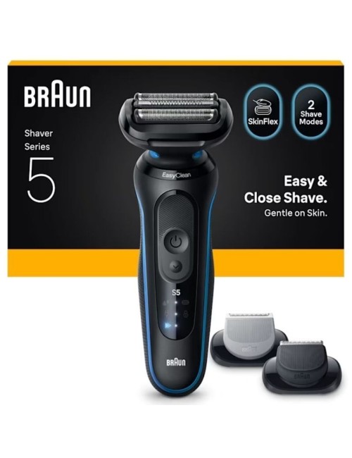Afeitadora Braun Series 5 52-B1650S/ con Batería/ 2 Accesorios