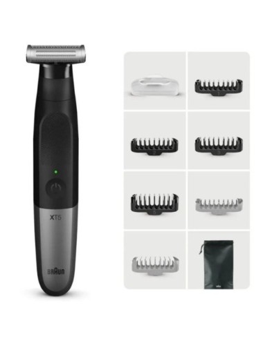 Afeitadora Braun Wet and Dry Serie X XT5200/ con Batería/ 6 Accesorios
