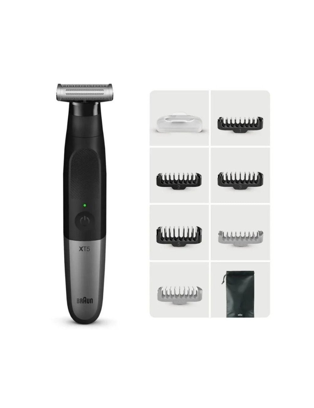 Afeitadora Braun Wet and Dry Serie X XT5200/ con Batería/ 6 Accesorios