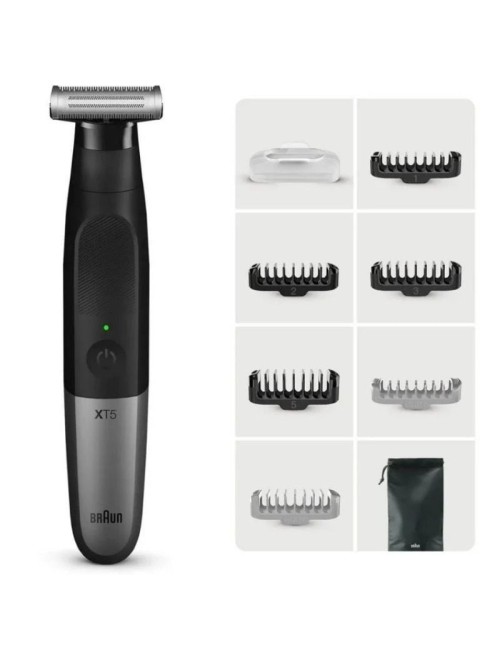 Afeitadora Braun Wet and Dry Serie X XT5200/ con Batería/ 6 Accesorios
