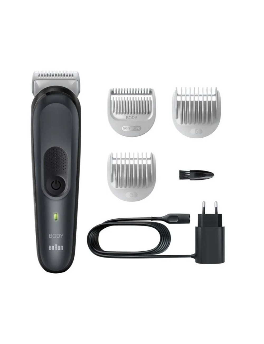 Cortapelos Braun BodyGroomer Series 3 BG3340/ con Batería/ 3 Accesorios