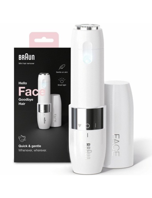 Depiladora Facial Braun Mini Depiladora Facial FS1000/ con Batería